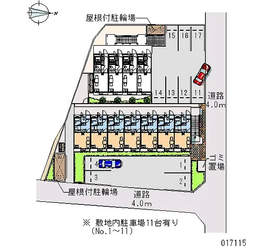 ★手数料０円★東近江市八日市上之町　月極駐車場（LP）